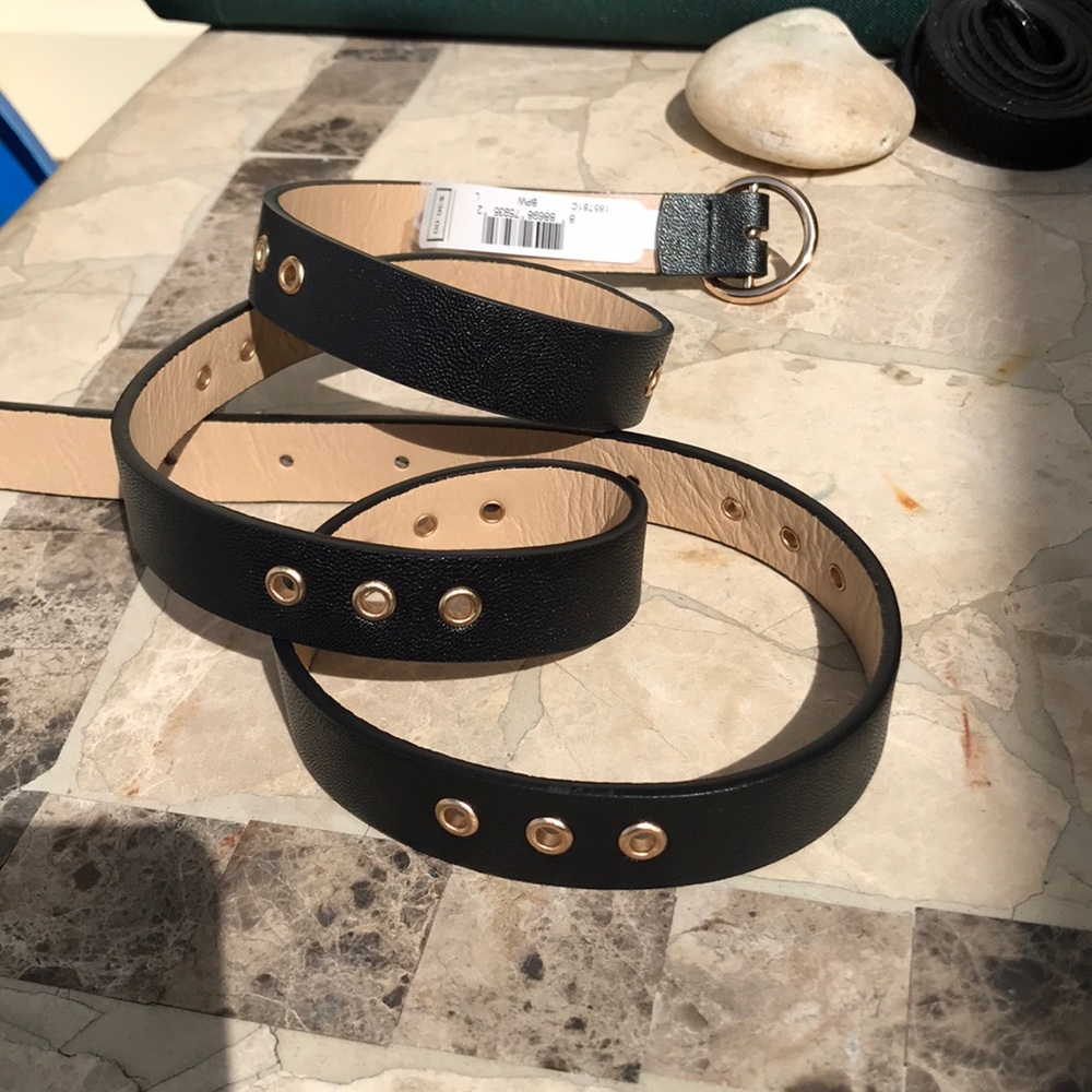 Leather belt
